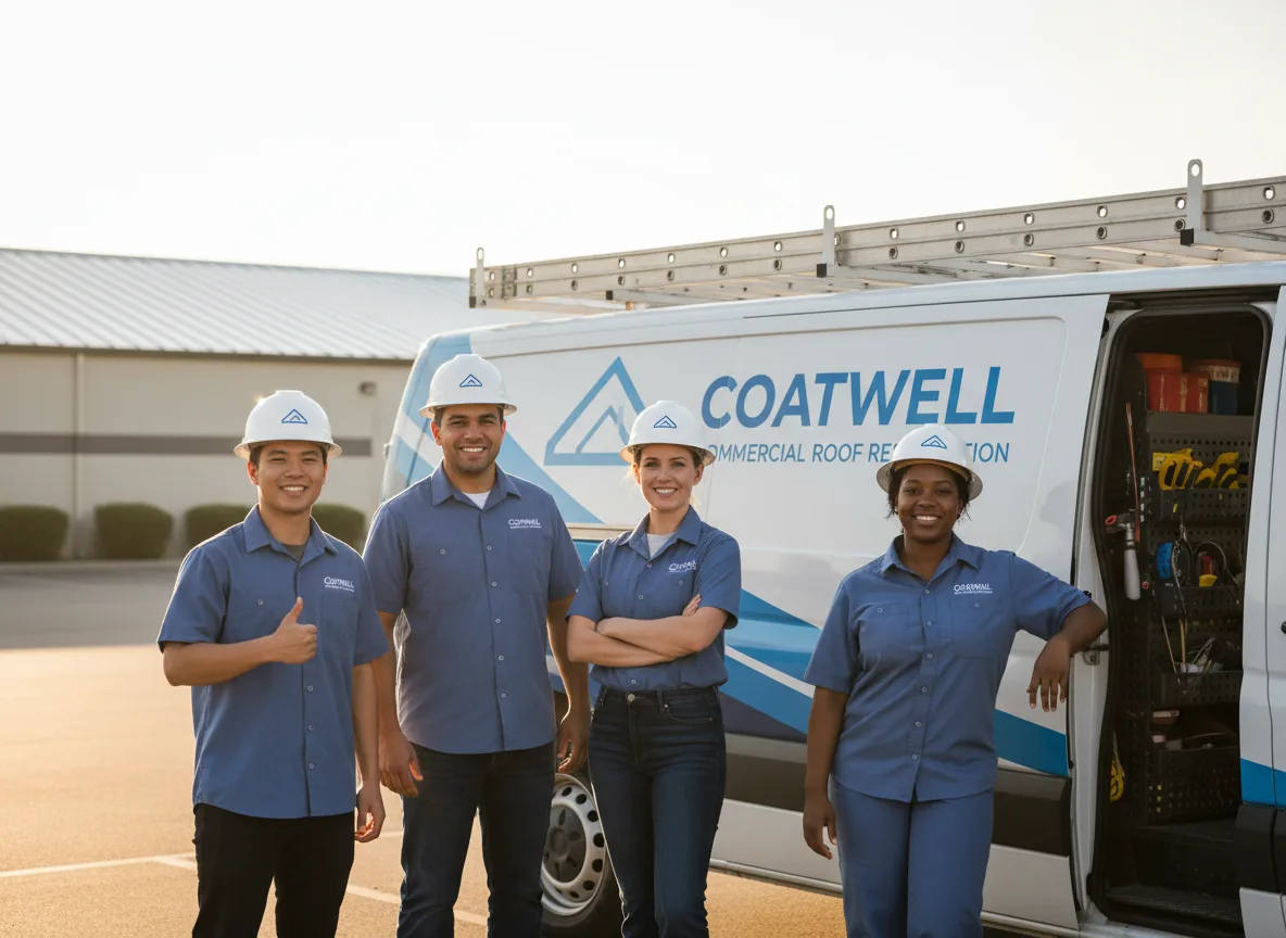 Commercial roof coating company in Burna, KY